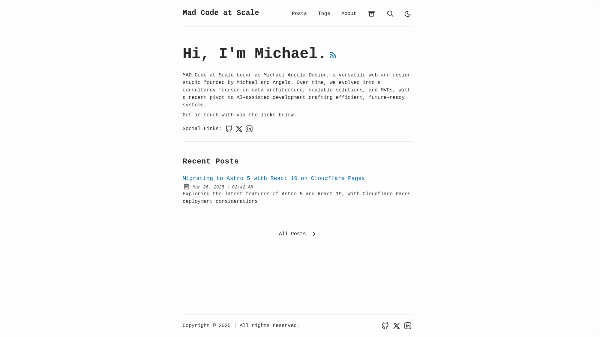 website screenshot of https://madcode-run.pages.dev/