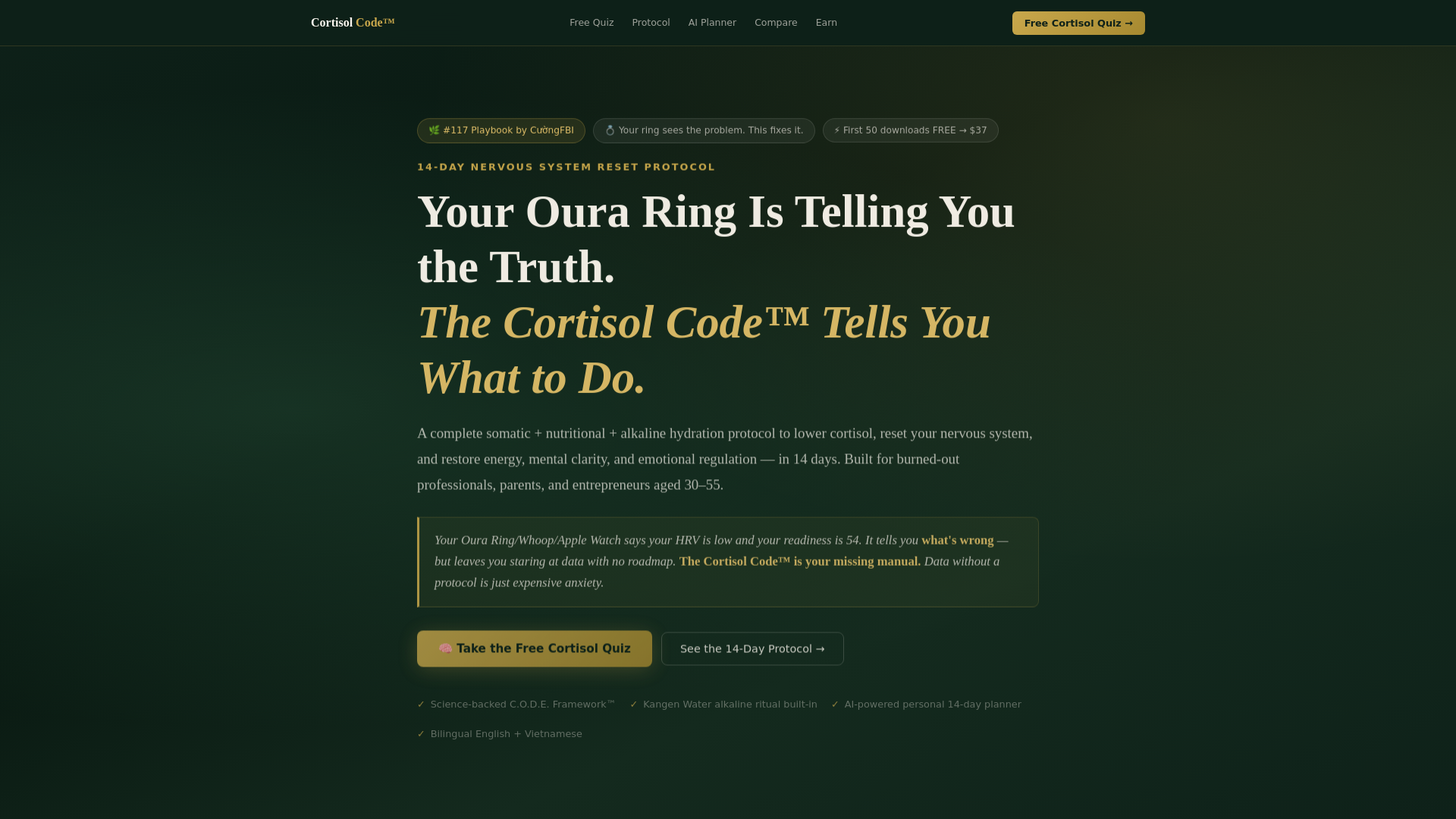website screenshot of https://cortisolcode1.pages.dev/