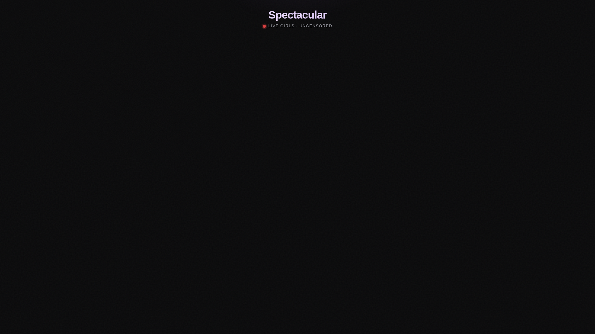 website screenshot of https://spectacular.cam