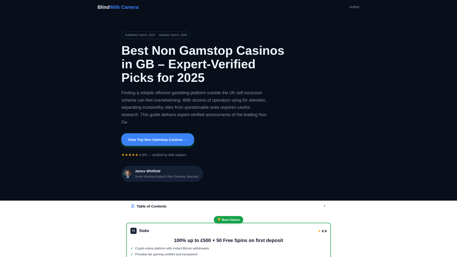website screenshot of https://blindwithcamera-org.pages.dev/