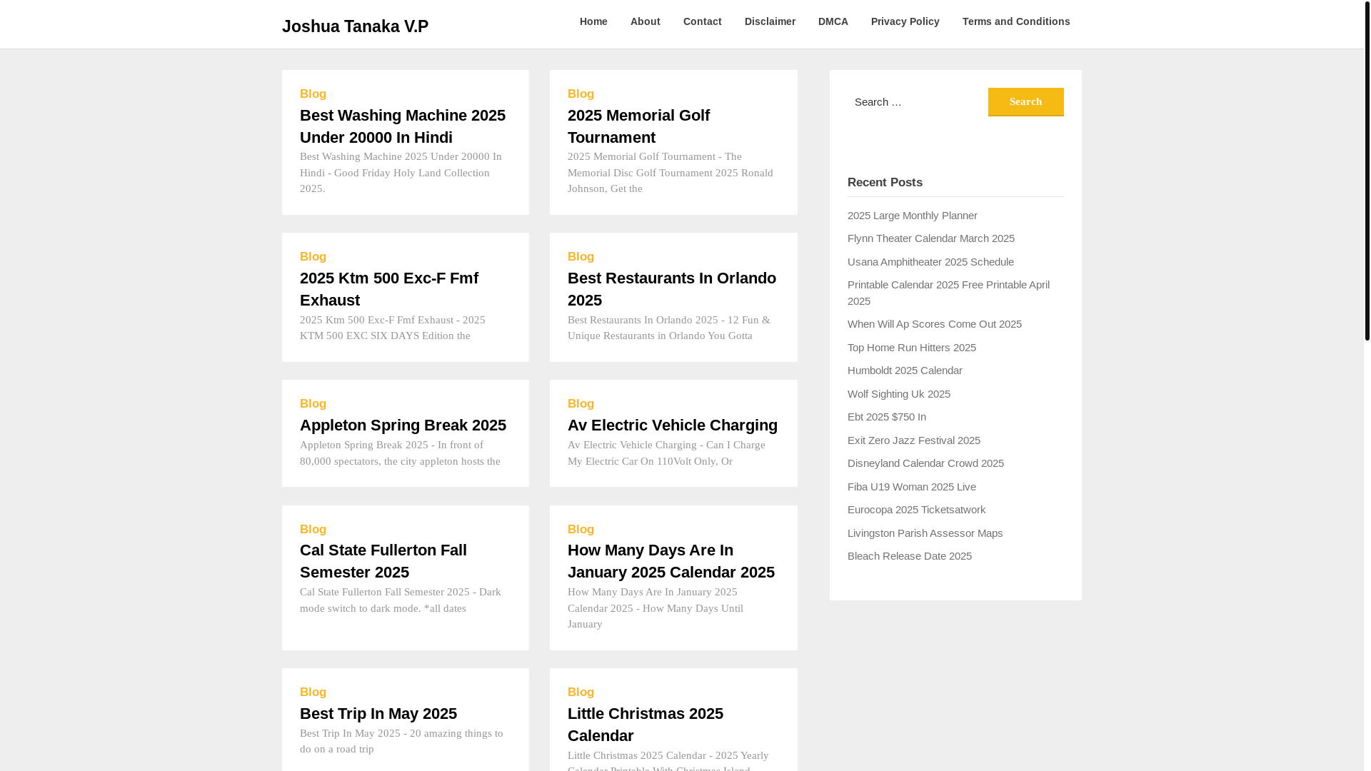 website screenshot of https://joshuatanakavp.pages.dev/