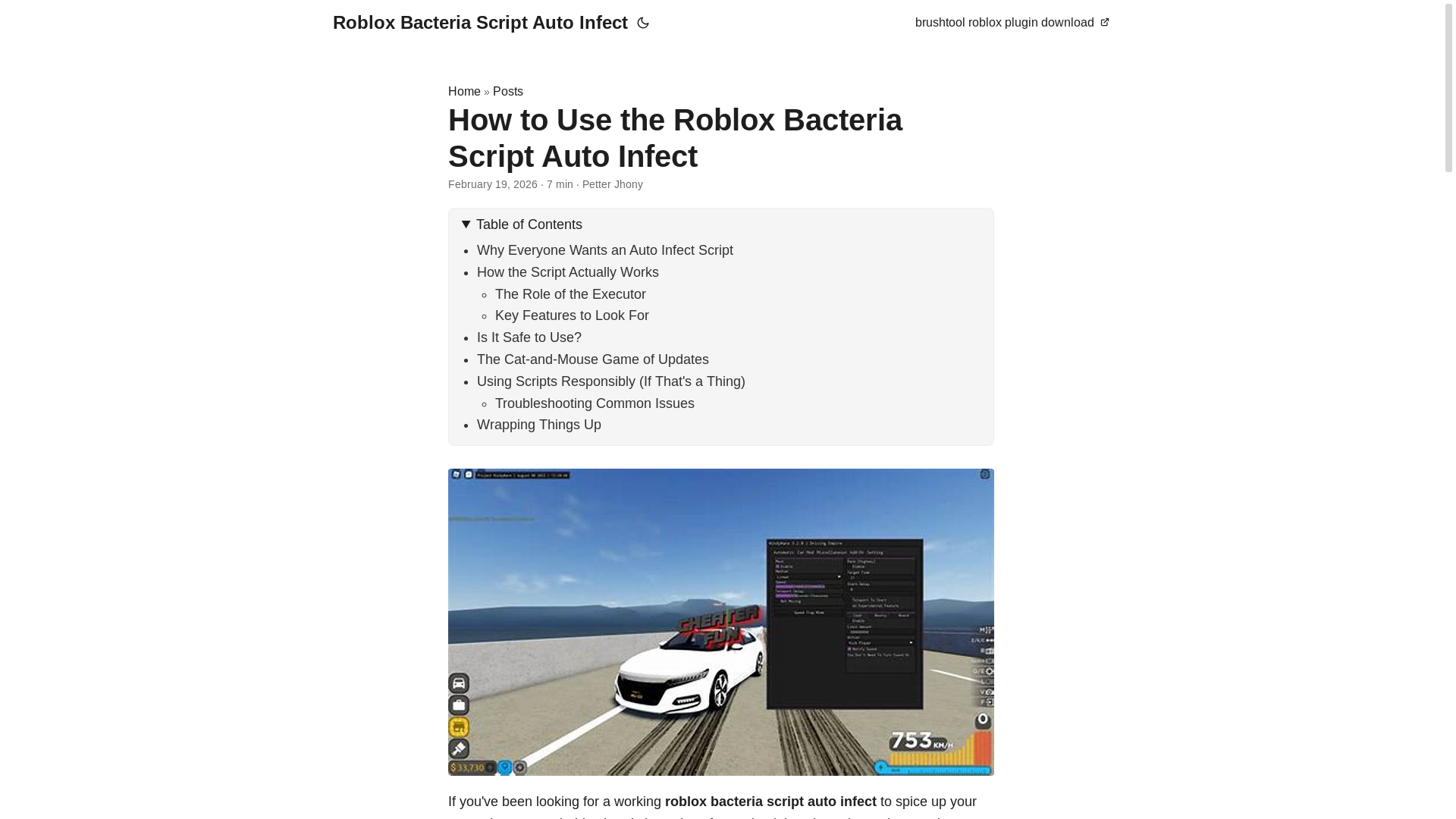 website screenshot of https://roblox-bacteria-script-auto-infect.pages.dev/