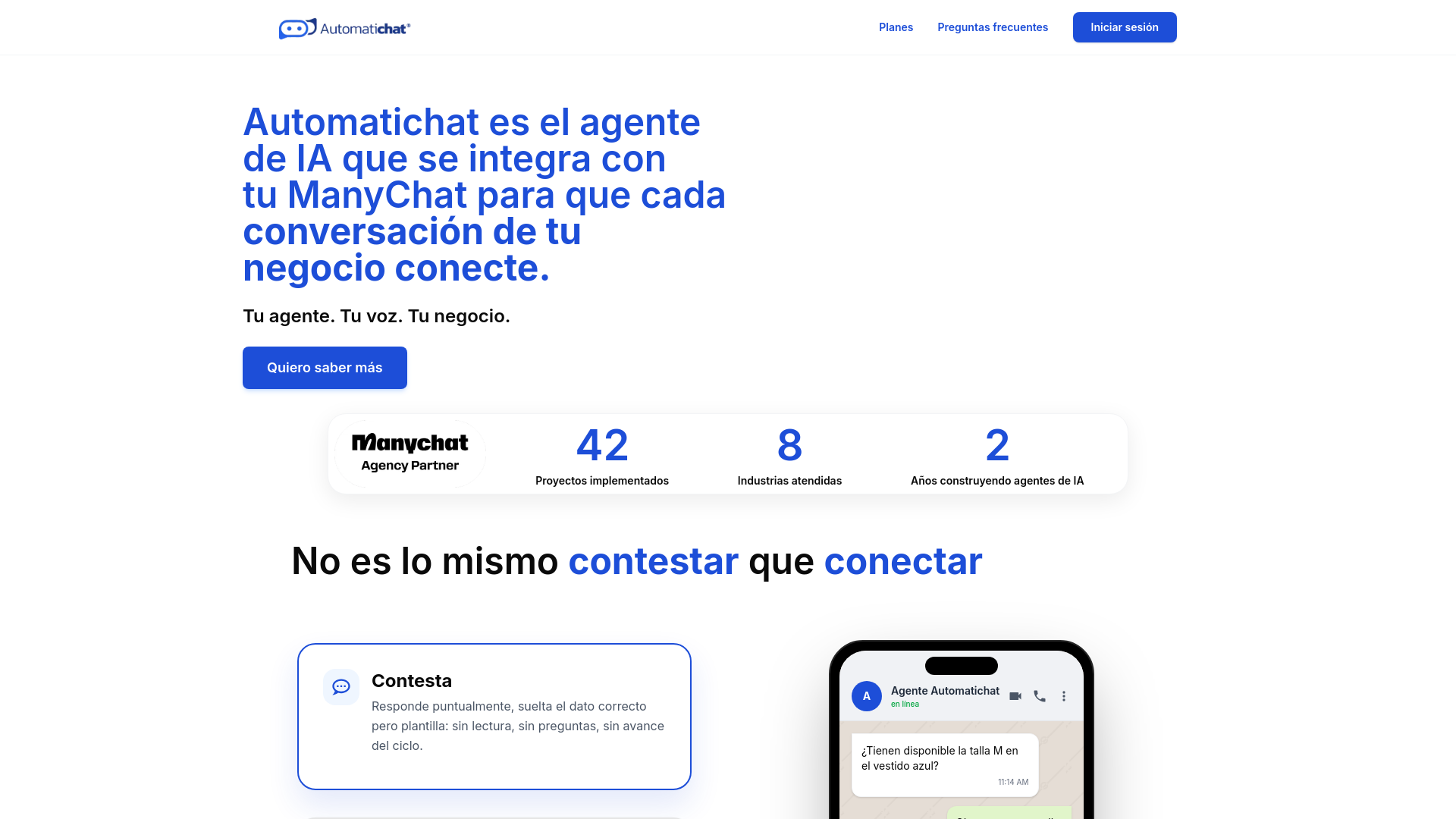 website screenshot of https://web-automatichat.pages.dev/