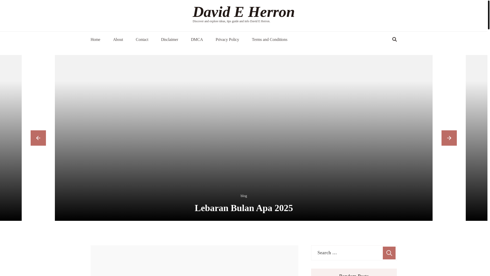 website screenshot of https://davideherrong.pages.dev/