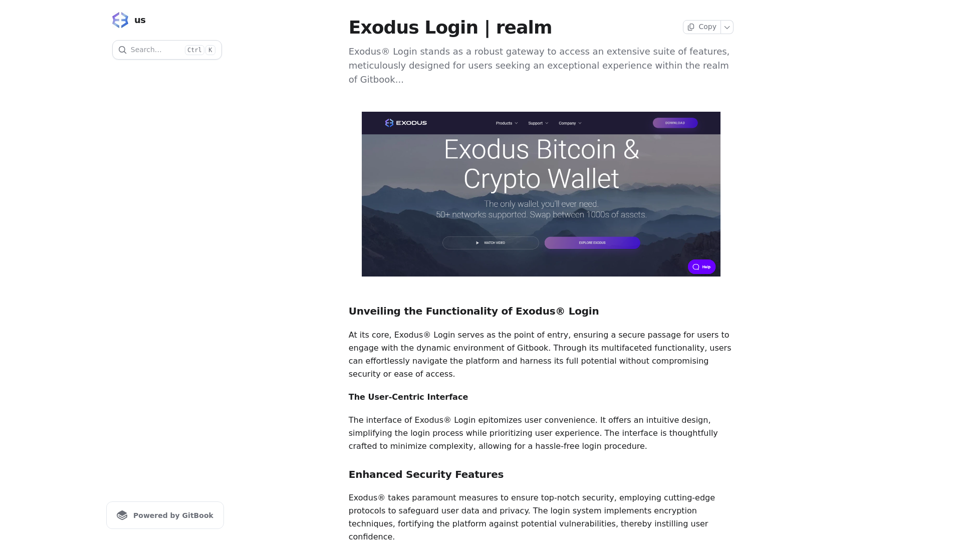 website screenshot of https://exiodhun.gitbook.io