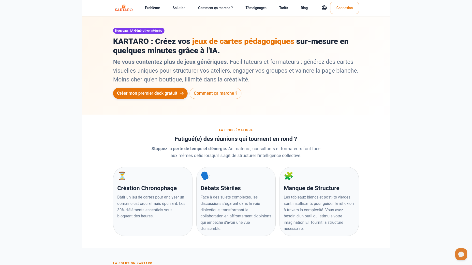 website screenshot of https://kartaro.pages.dev/