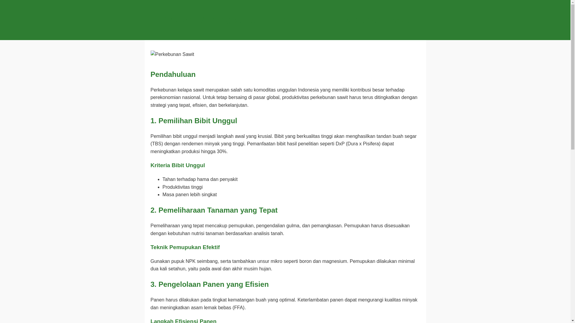 website screenshot of https://perkebunan-sawit.pages.dev/
