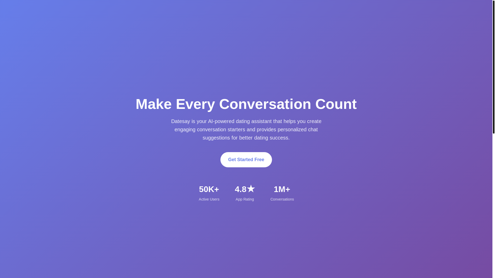 website screenshot of https://datesay.pages.dev/