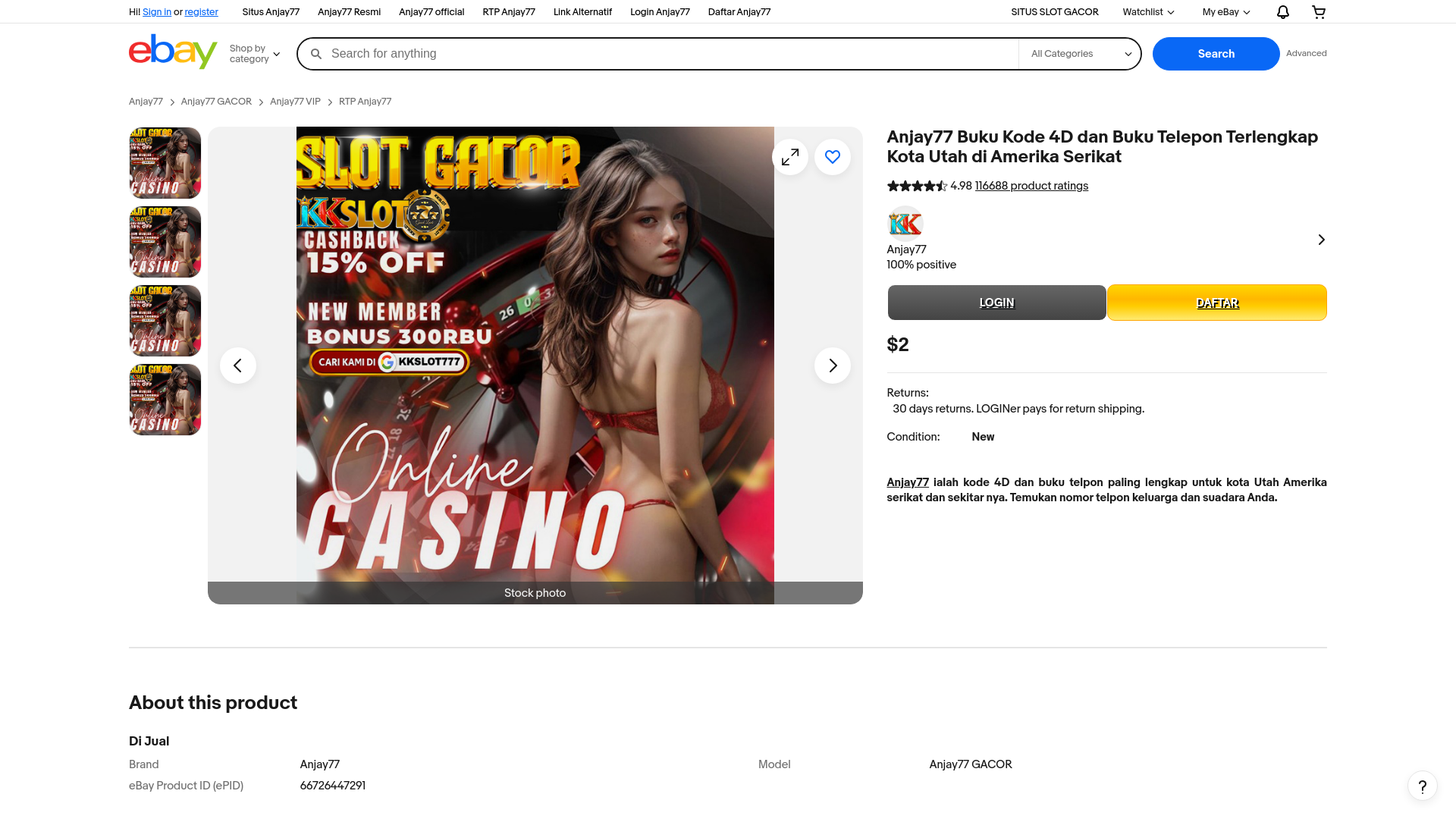 website screenshot of https://phonebookofutah.com