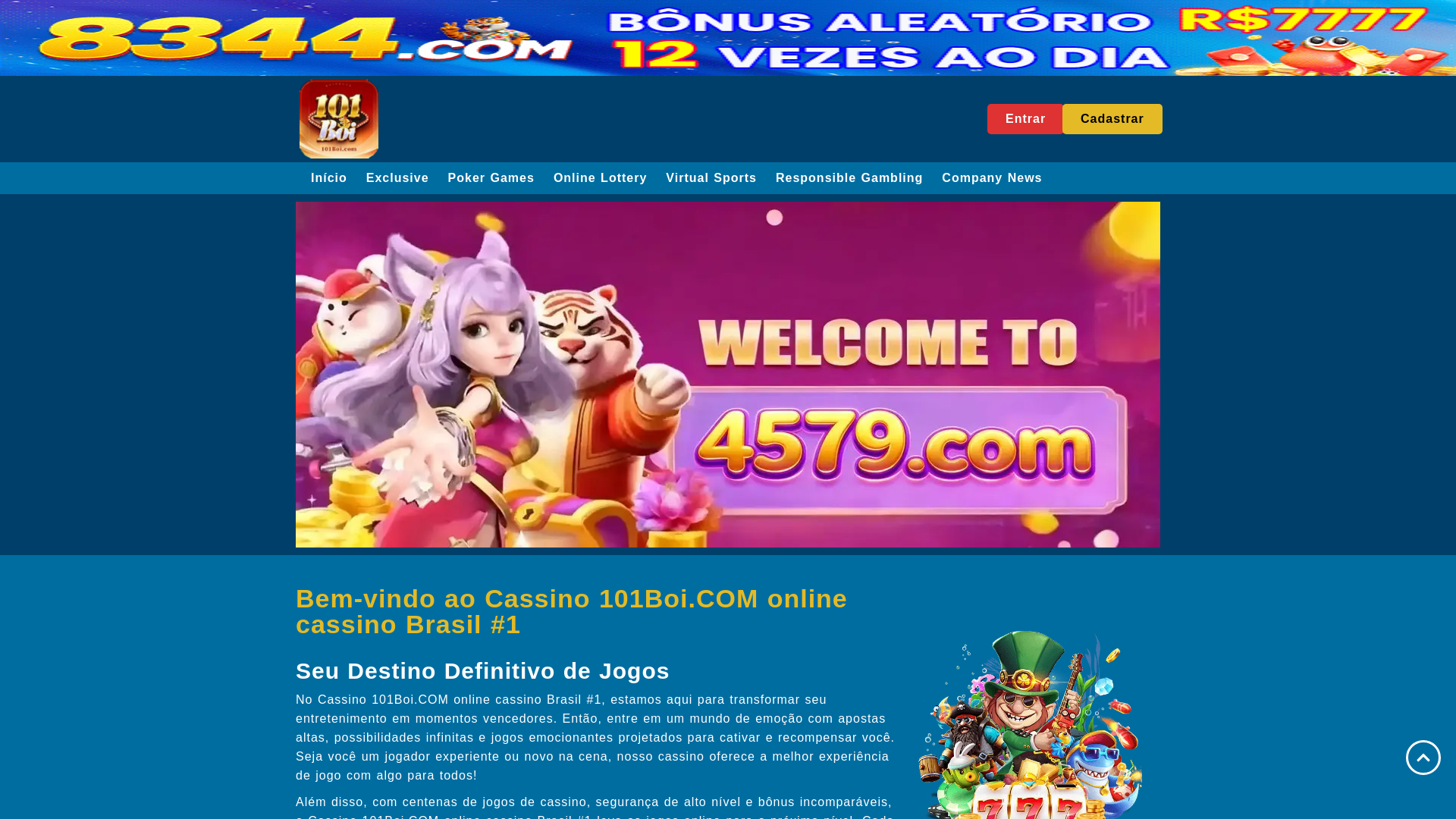 website screenshot of https://fb101boi.com/