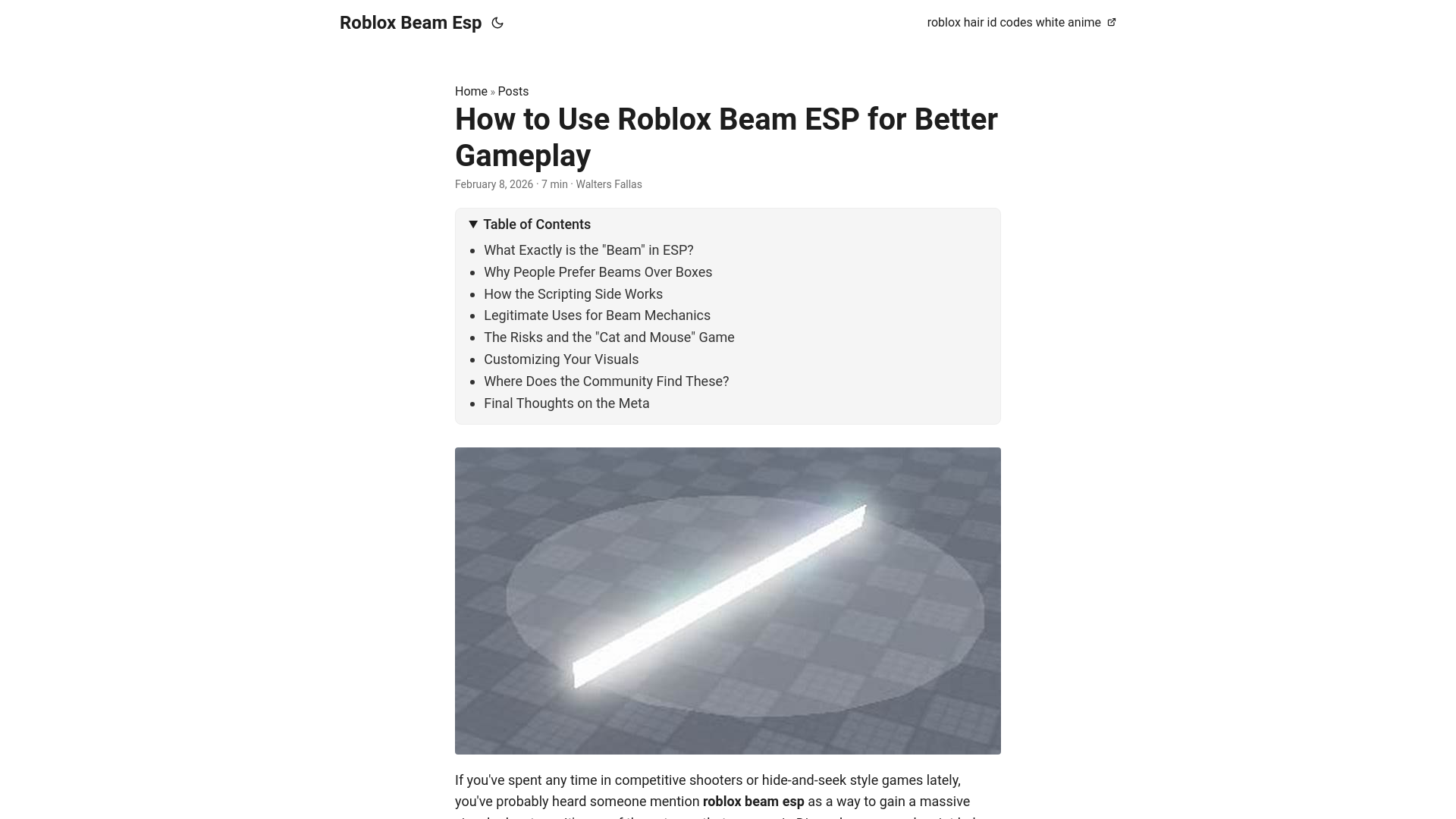 website screenshot of https://roblox-beam-esp.pages.dev/
