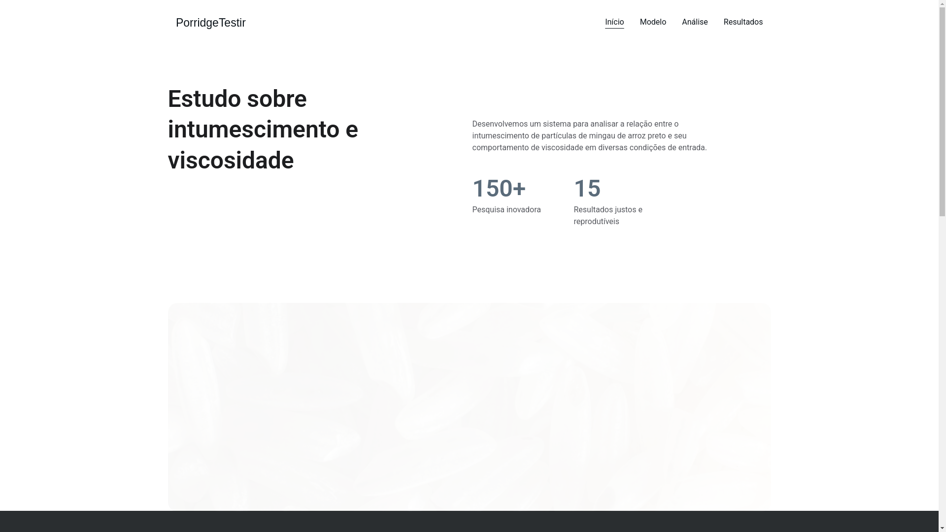 website screenshot of https://porridgetestir.world/