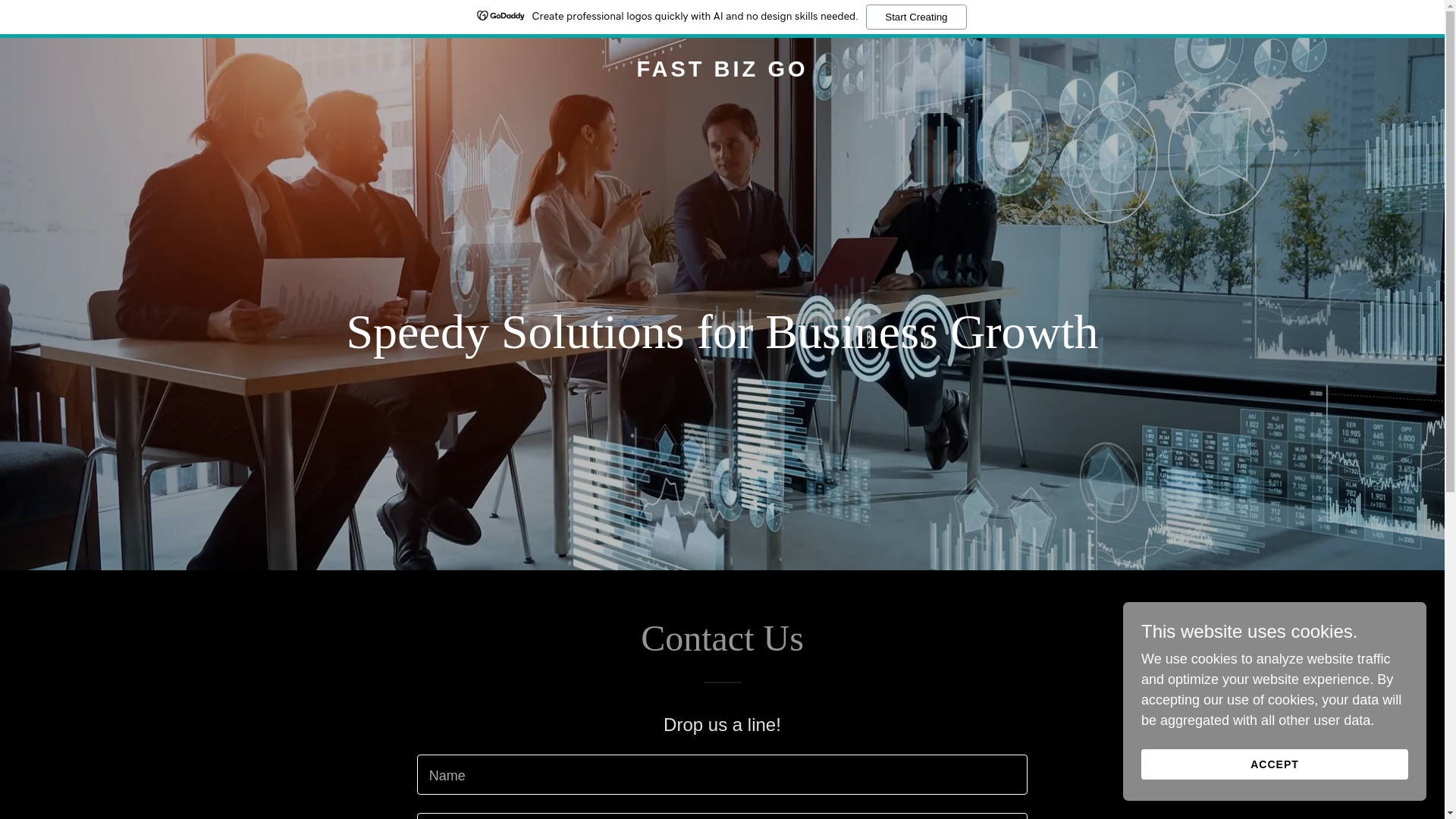 website screenshot of https://fastbizgo.com/
