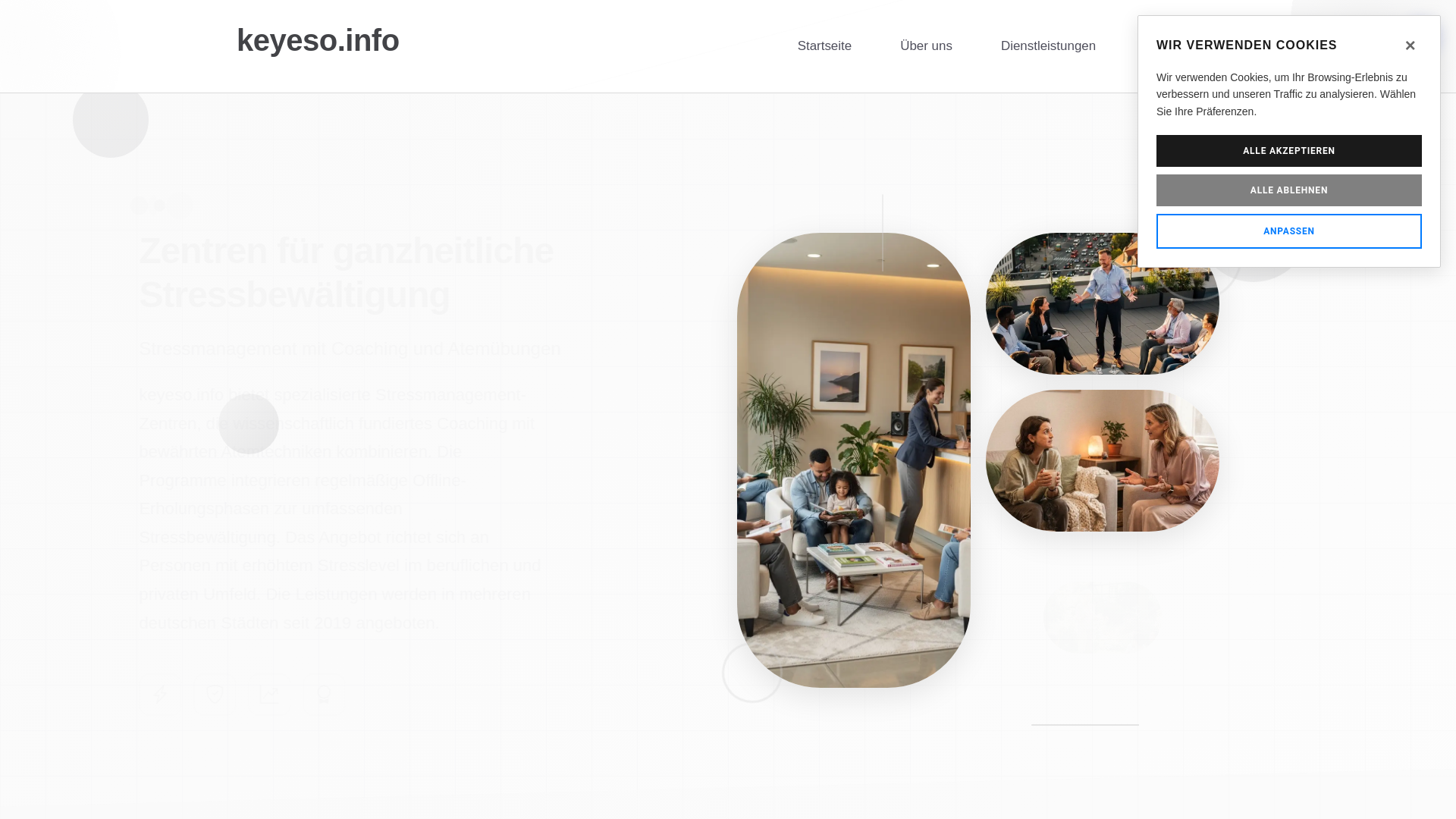 website screenshot of https://keyeso.info