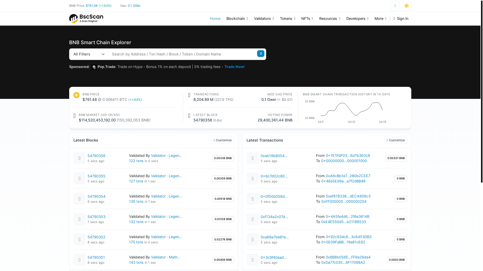 website screenshot of https://web-bscscan.pages.dev/