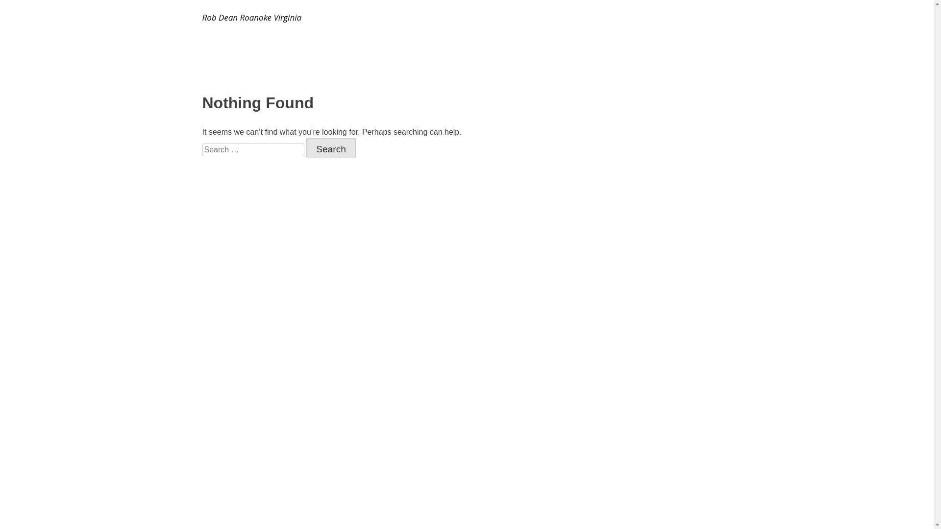 website screenshot of https://robdeanroanoke.com/