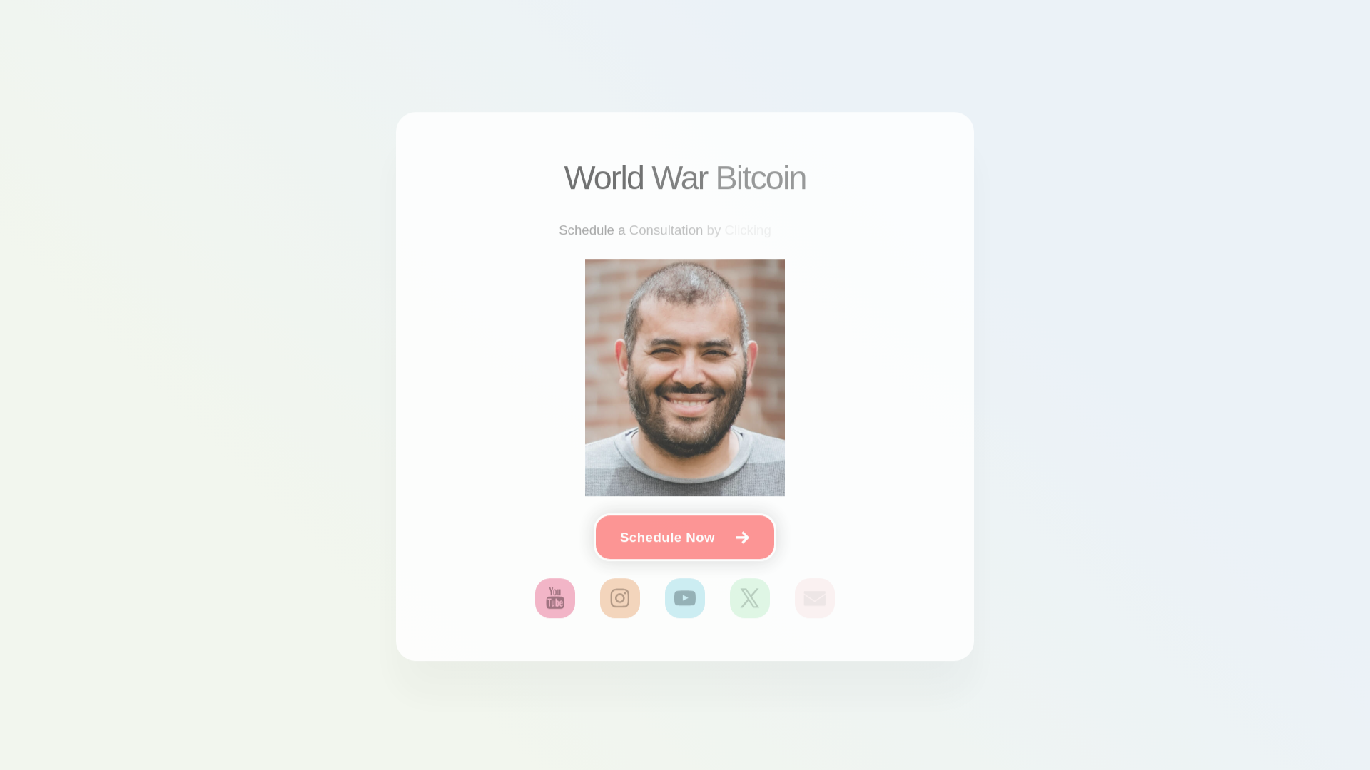 website screenshot of https://worldwarbitcoin.xyz/