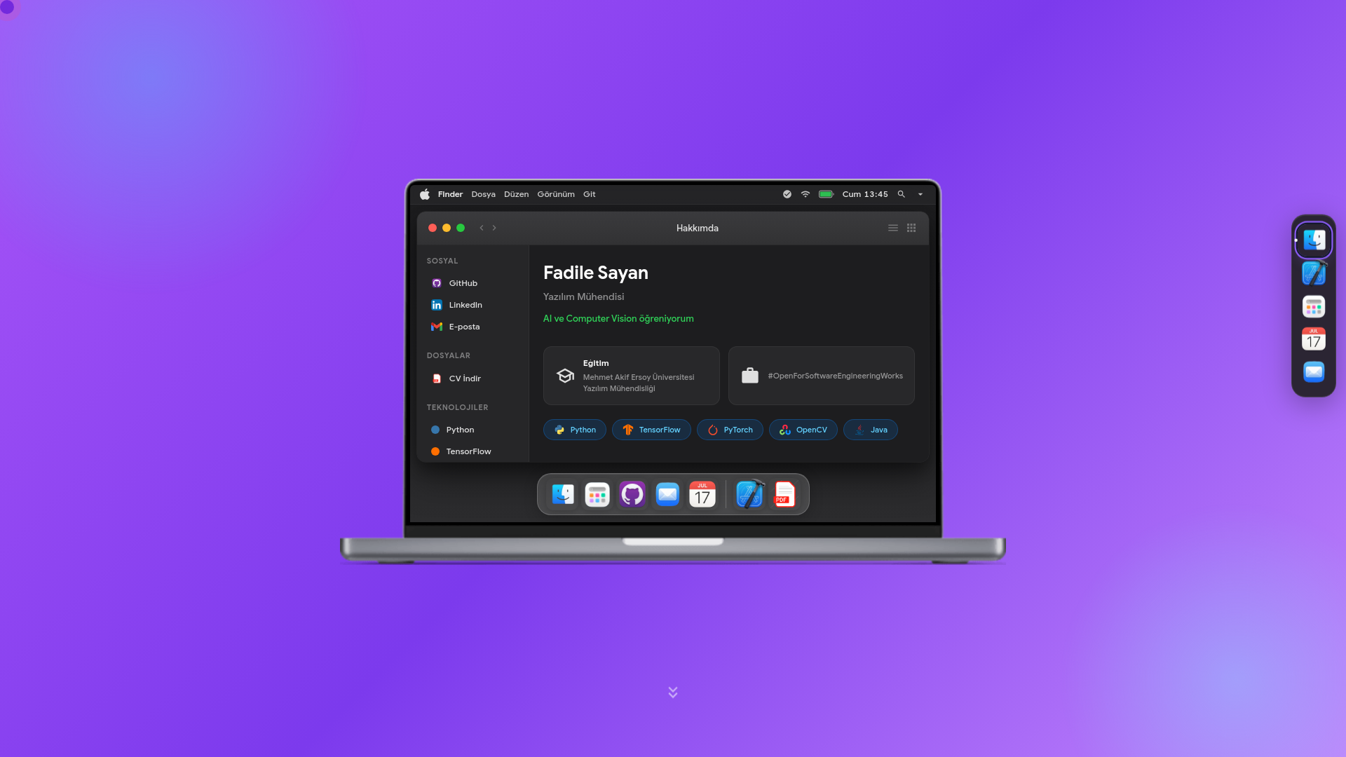 website screenshot of https://fadilesayan.pages.dev/