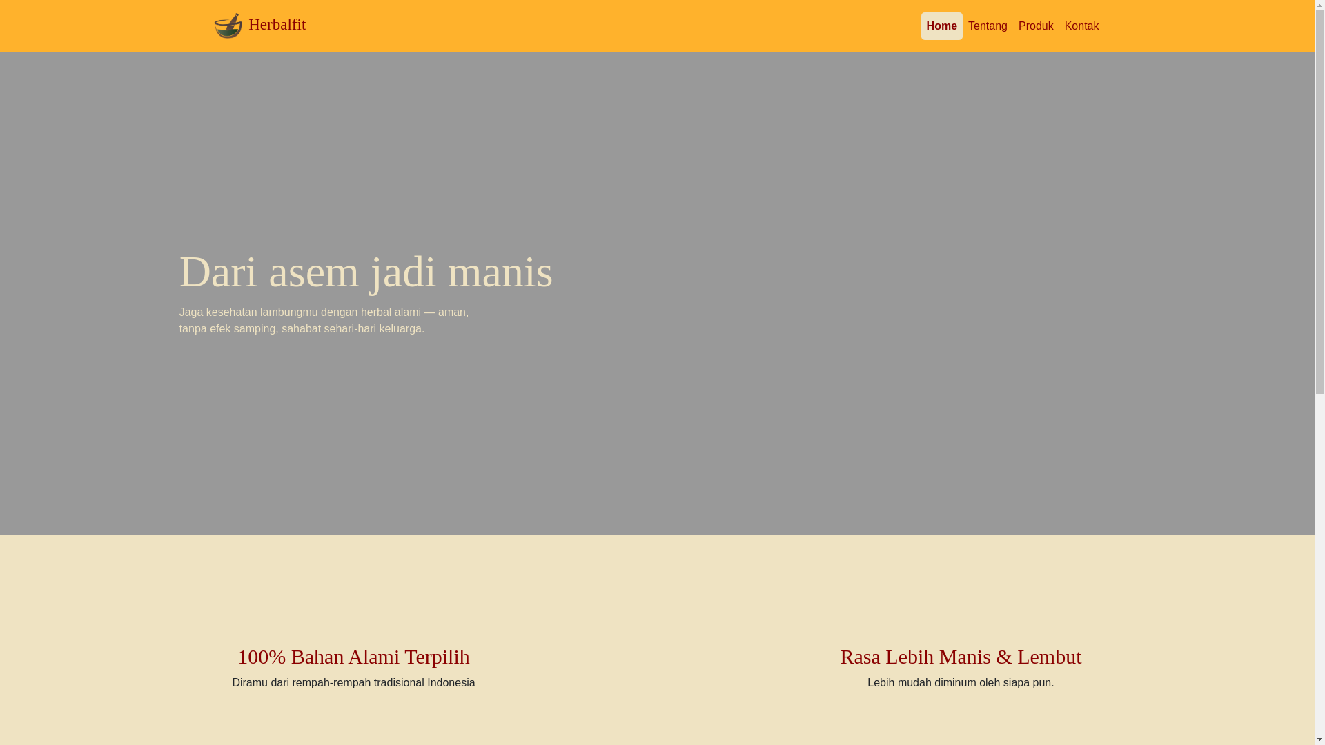 website screenshot of https://gamalghi.my.id/