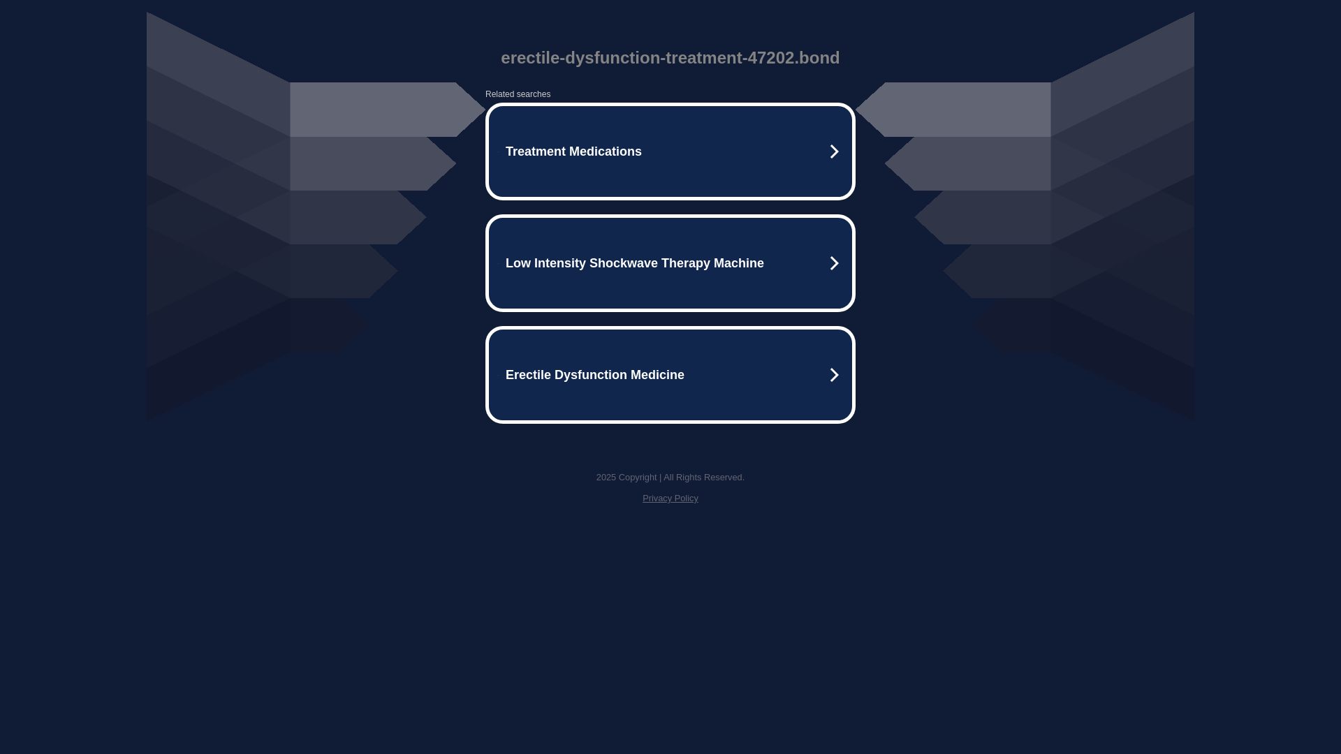 website screenshot of https://erectile-dysfunction-treatment-47202.bond/