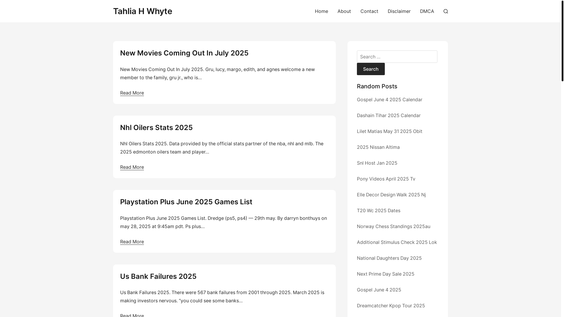 website screenshot of https://tahliahwhyte.pages.dev/