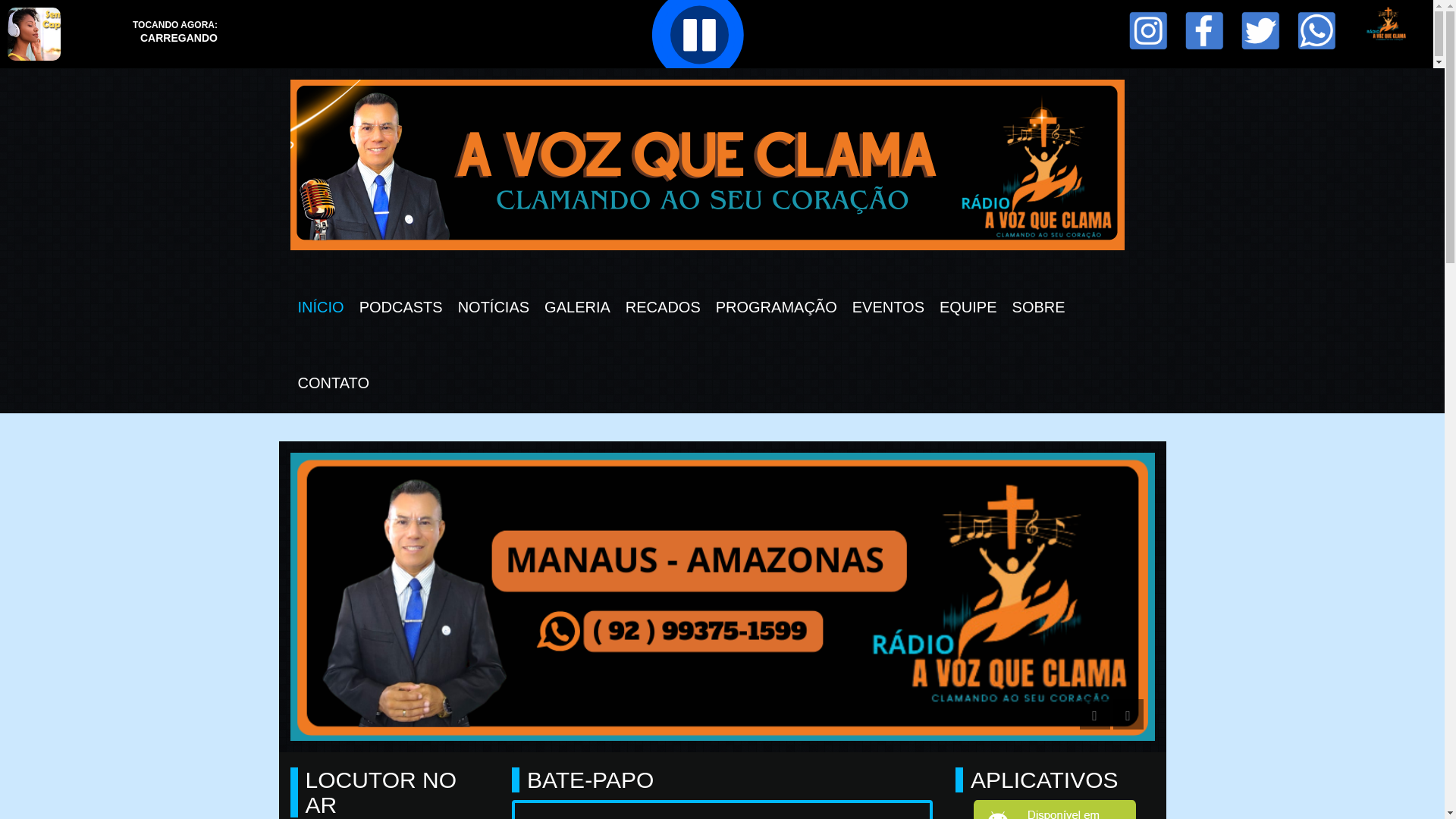 website screenshot of https://vigiaclassicfm.com.br/
