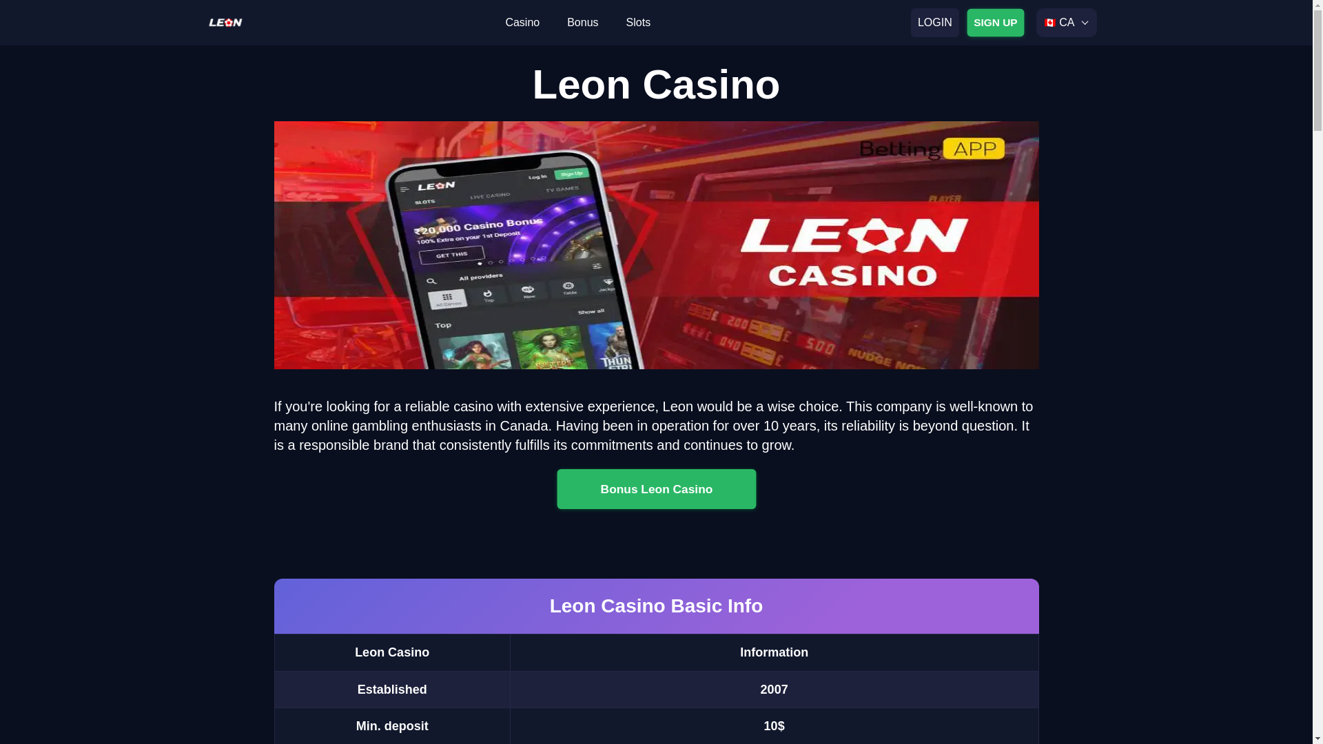 website screenshot of https://leoncasino-ca-2508-b50.pages.dev/