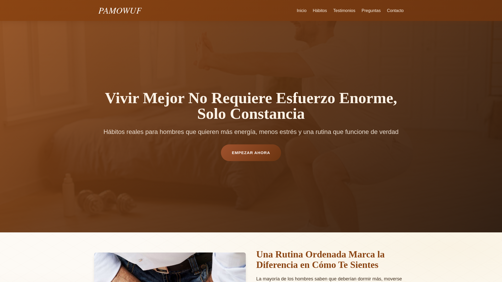 website screenshot of https://pamowuf.icu/