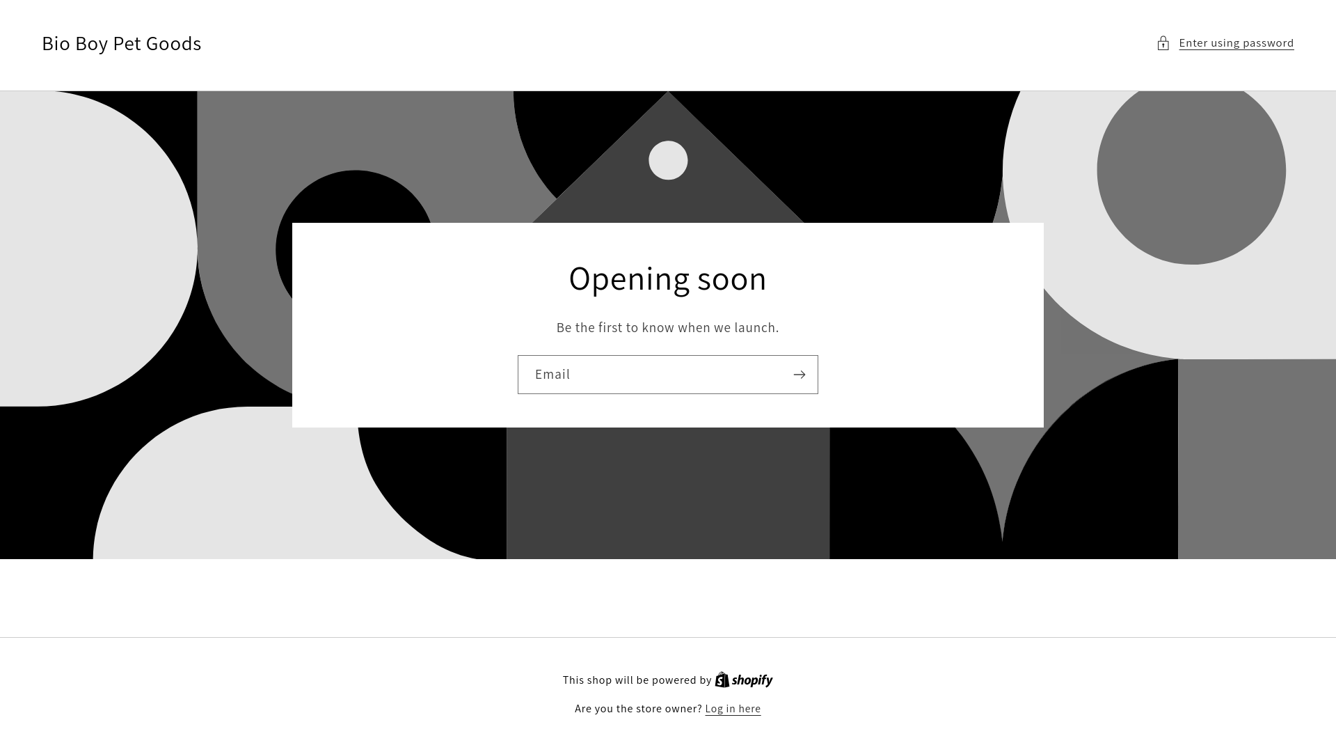 website screenshot of https://bioboy.ca/