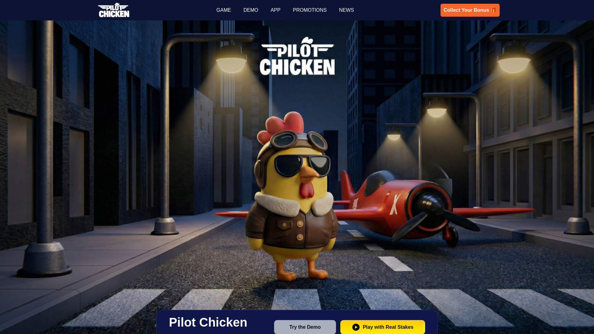 website screenshot of https://pilotchickengame-org-40731.pages.dev/