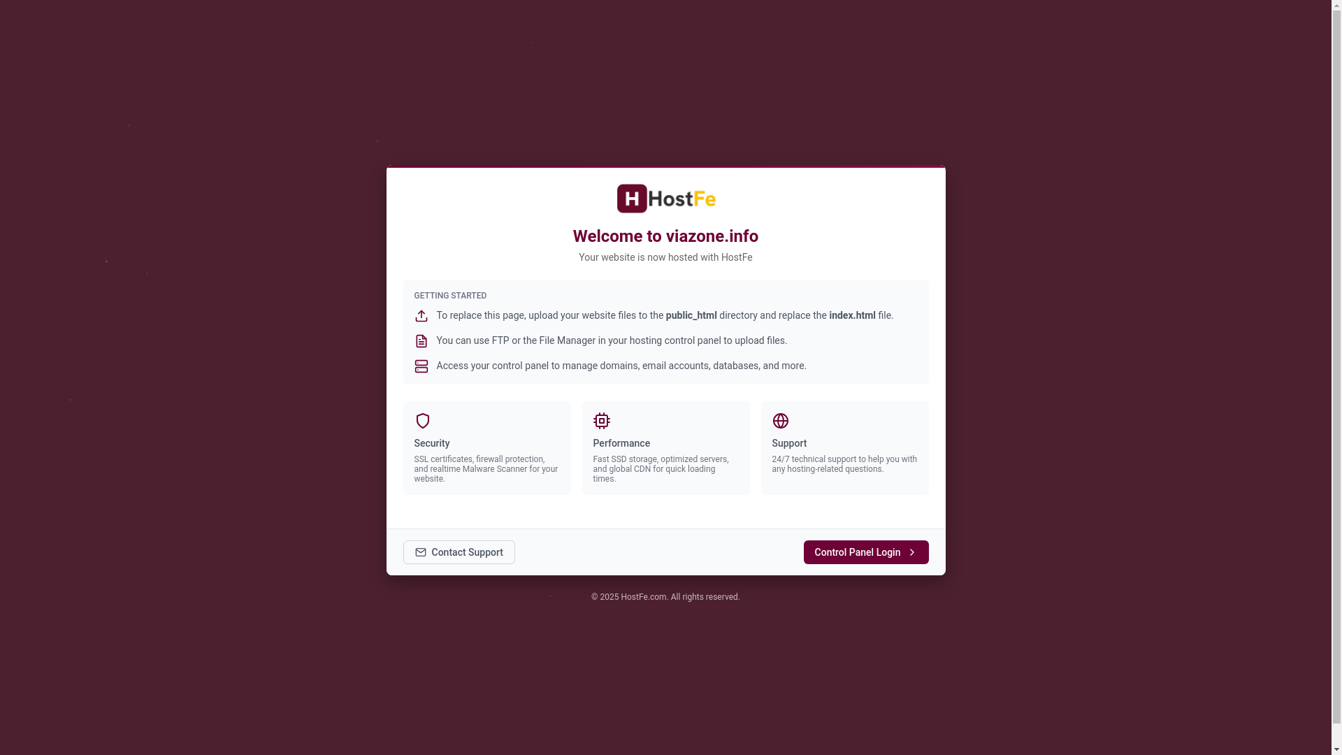 website screenshot of https://viazone.info/