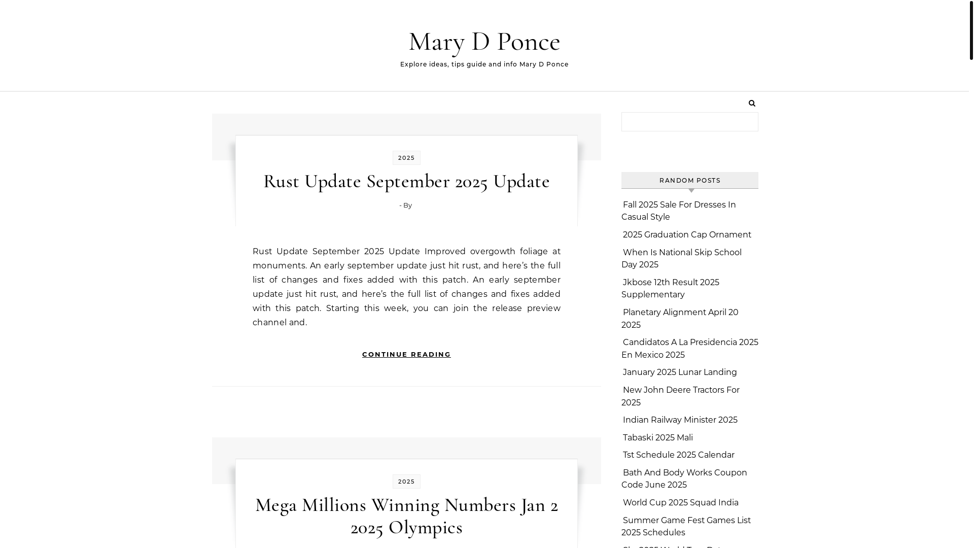 website screenshot of https://marydponceg.pages.dev/