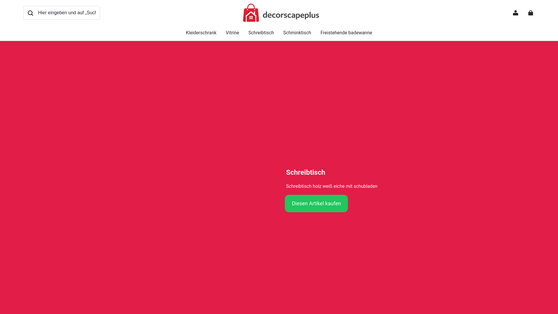 website screenshot of https://decorscapeplus.com/