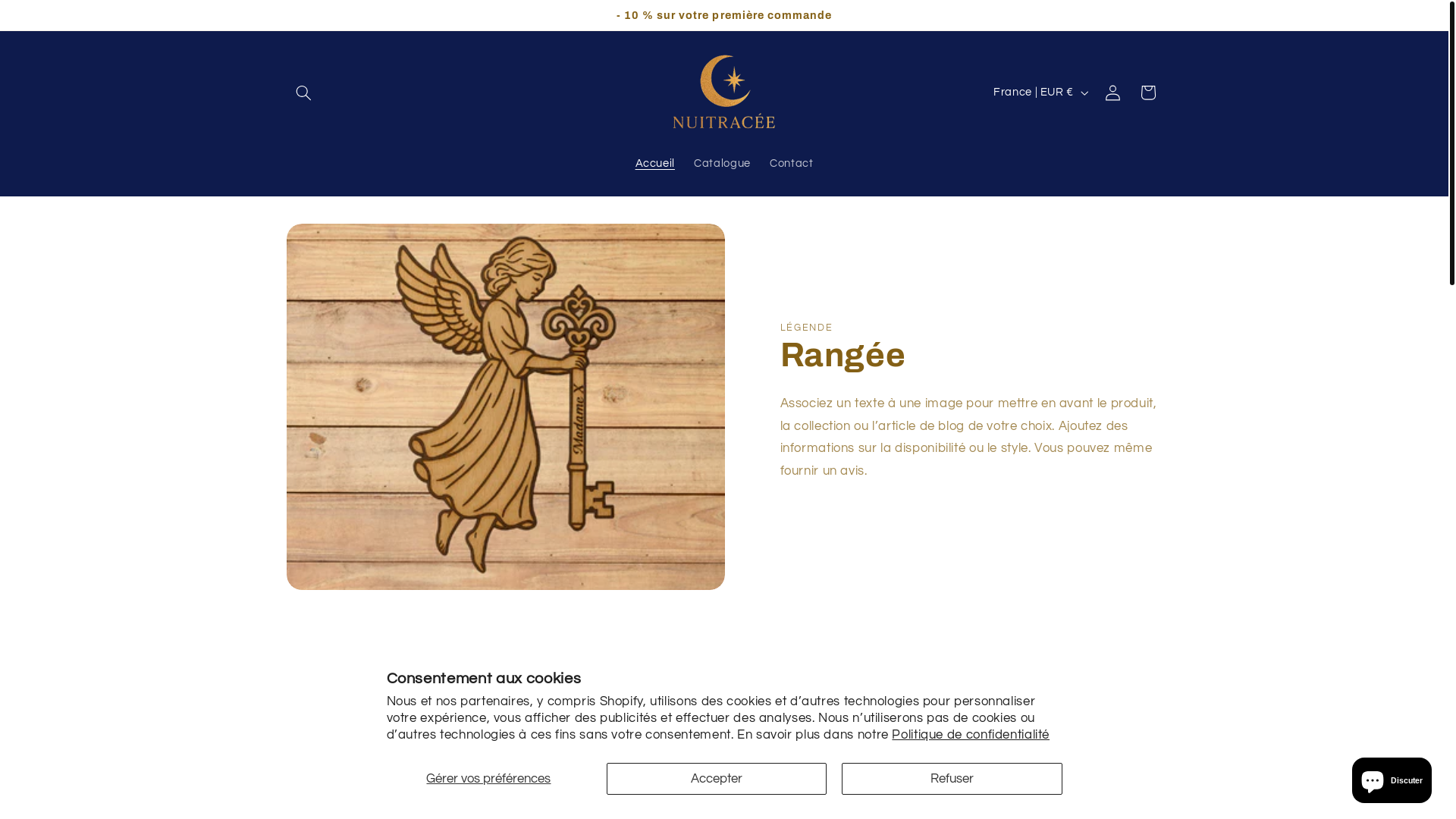 website screenshot of https://nuitracee.be/
