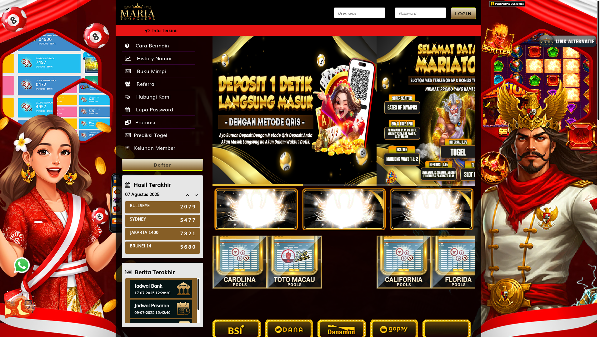 website screenshot of https://maria33376.com/
