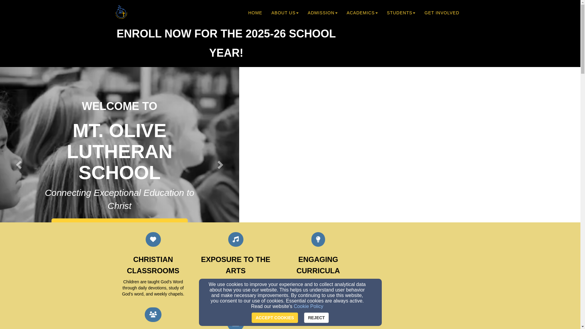 website screenshot of https://mtoliveop.org/