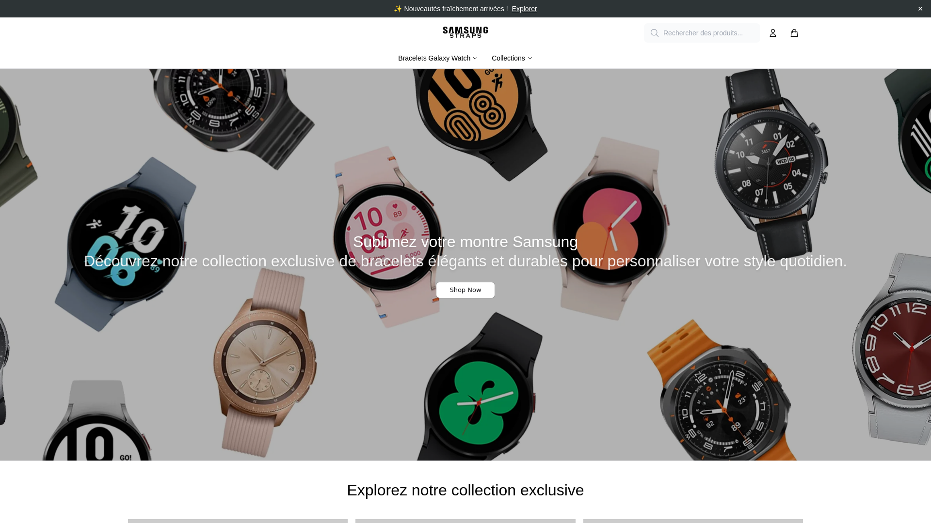 website screenshot of https://samsungstrapstore.shop/