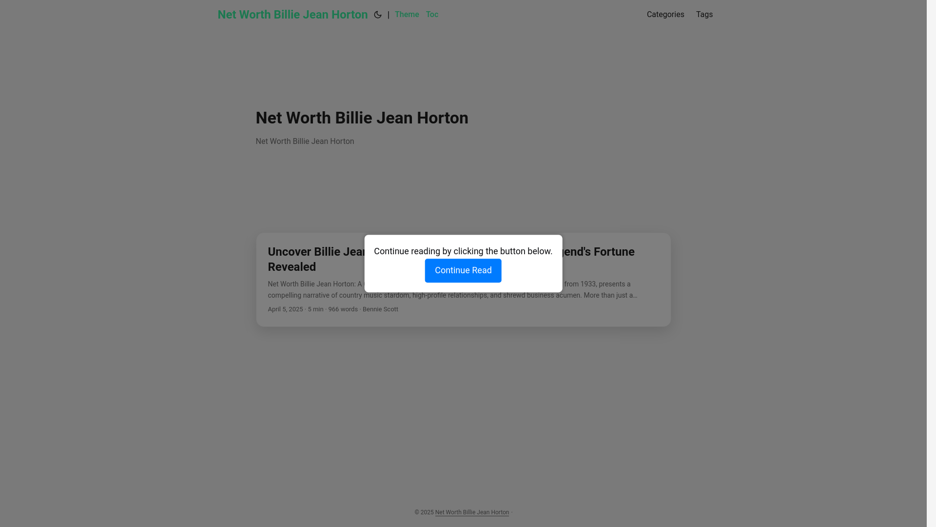 website screenshot of https://net-worth-billie-jean-horton.pages.dev/