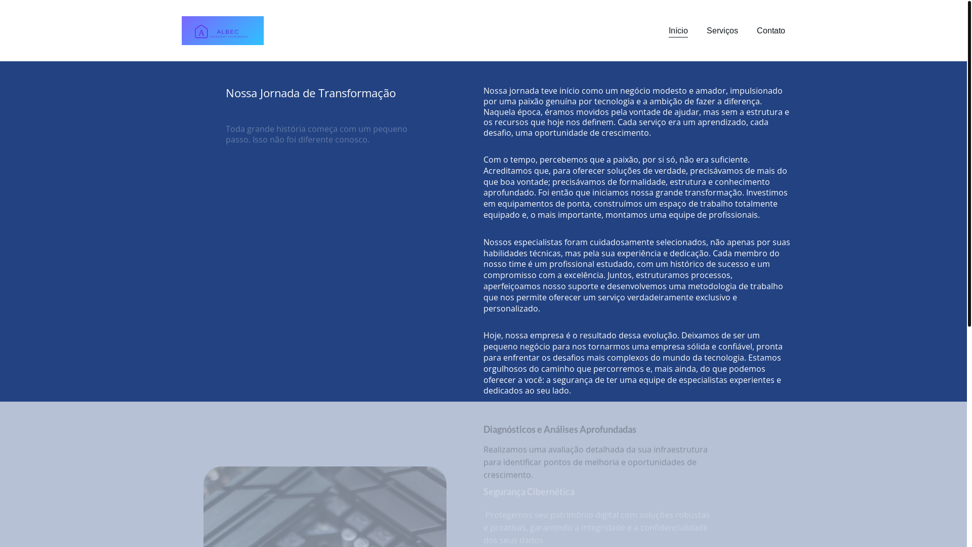 website screenshot of https://ftakataservicos.com.br/