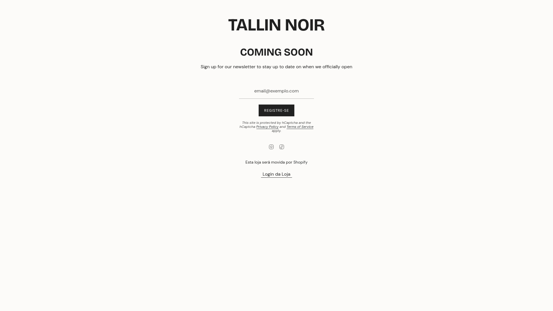website screenshot of https://tallinnoir.com/