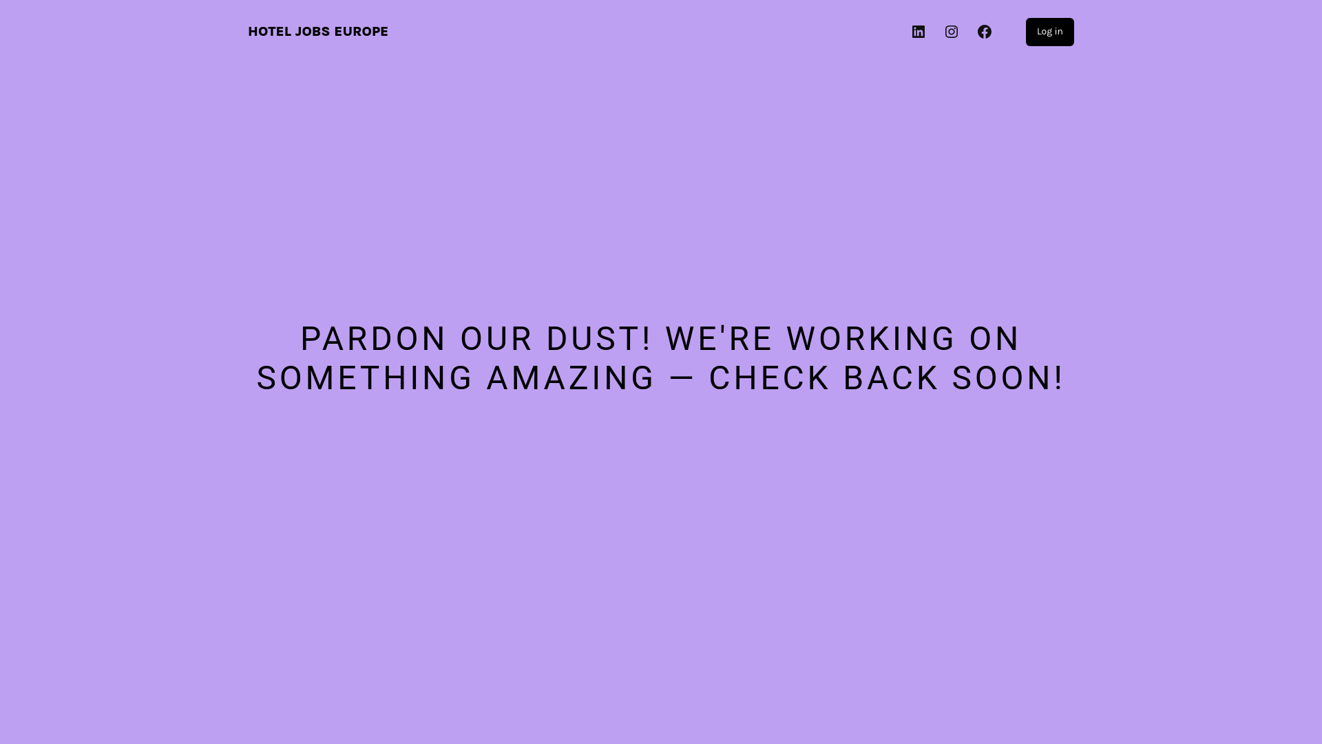 website screenshot of https://hoteljobseu.com/