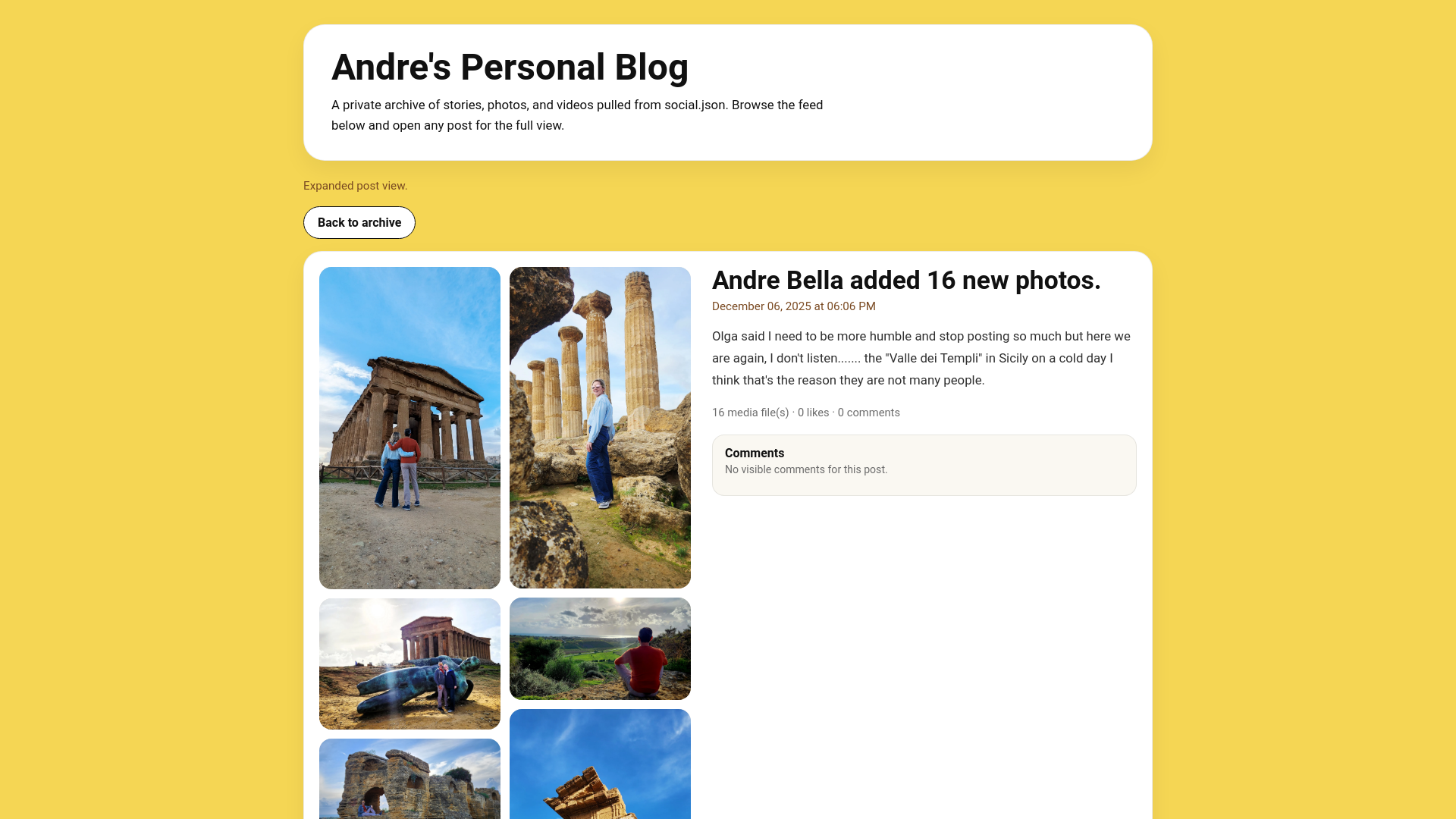 website screenshot of https://andrebella.com/blog?post_id=4dcea47a7cbd