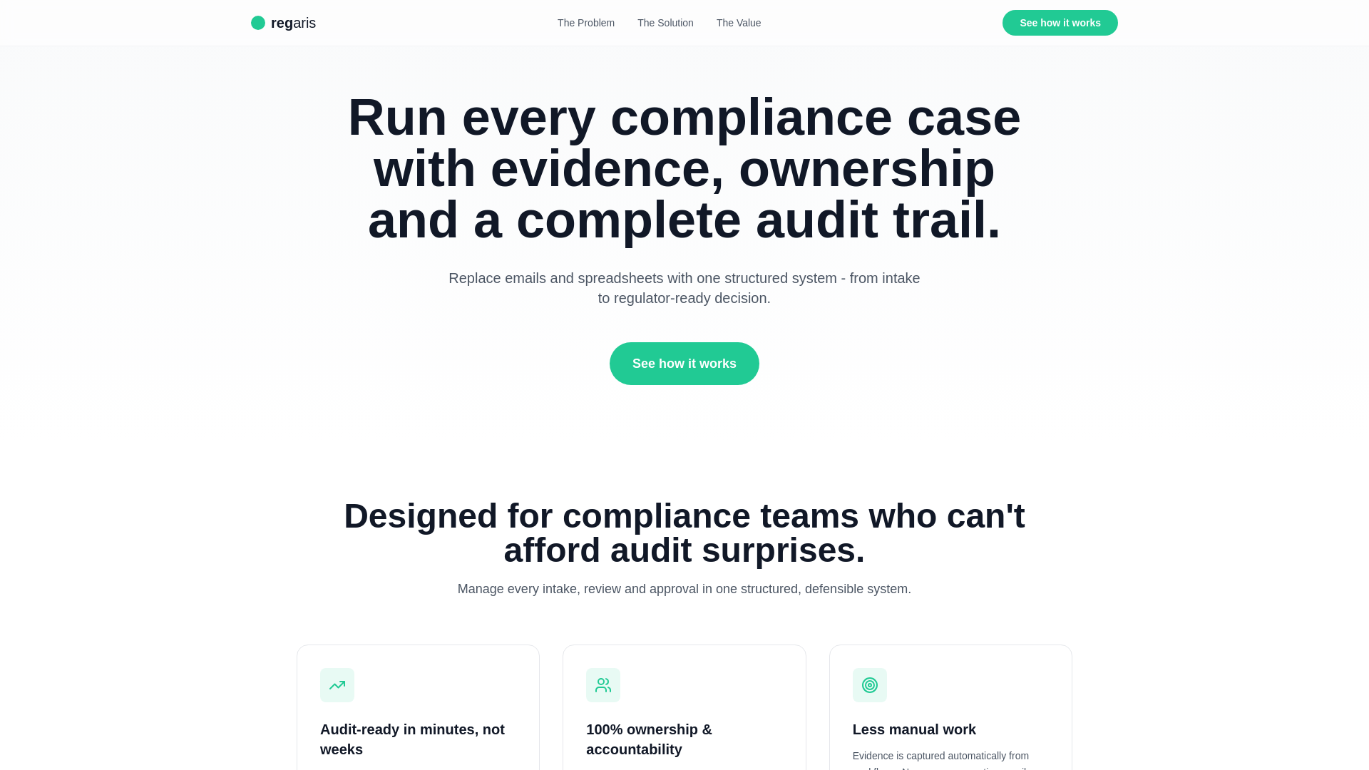 website screenshot of https://regaris-www.pages.dev/