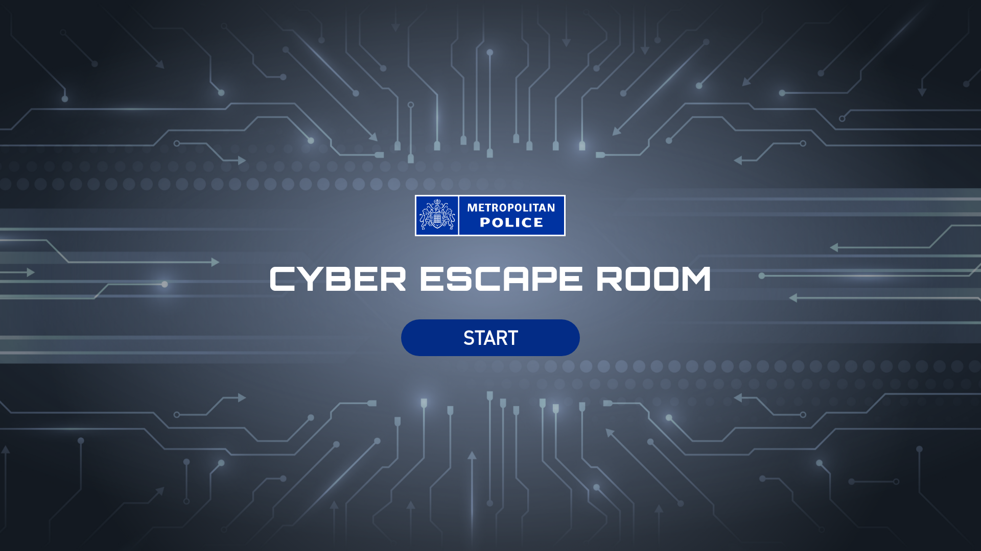 website screenshot of https://cyber-escape-room-pwa.pages.dev/
