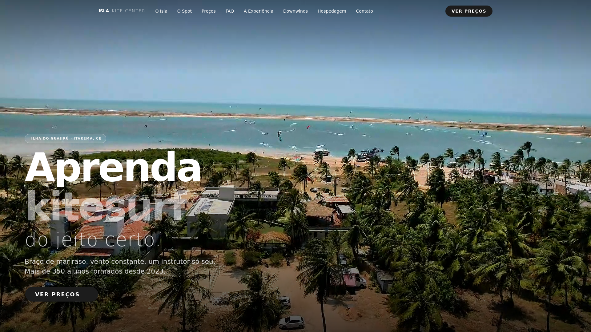 website screenshot of https://islakitecenter.pages.dev/