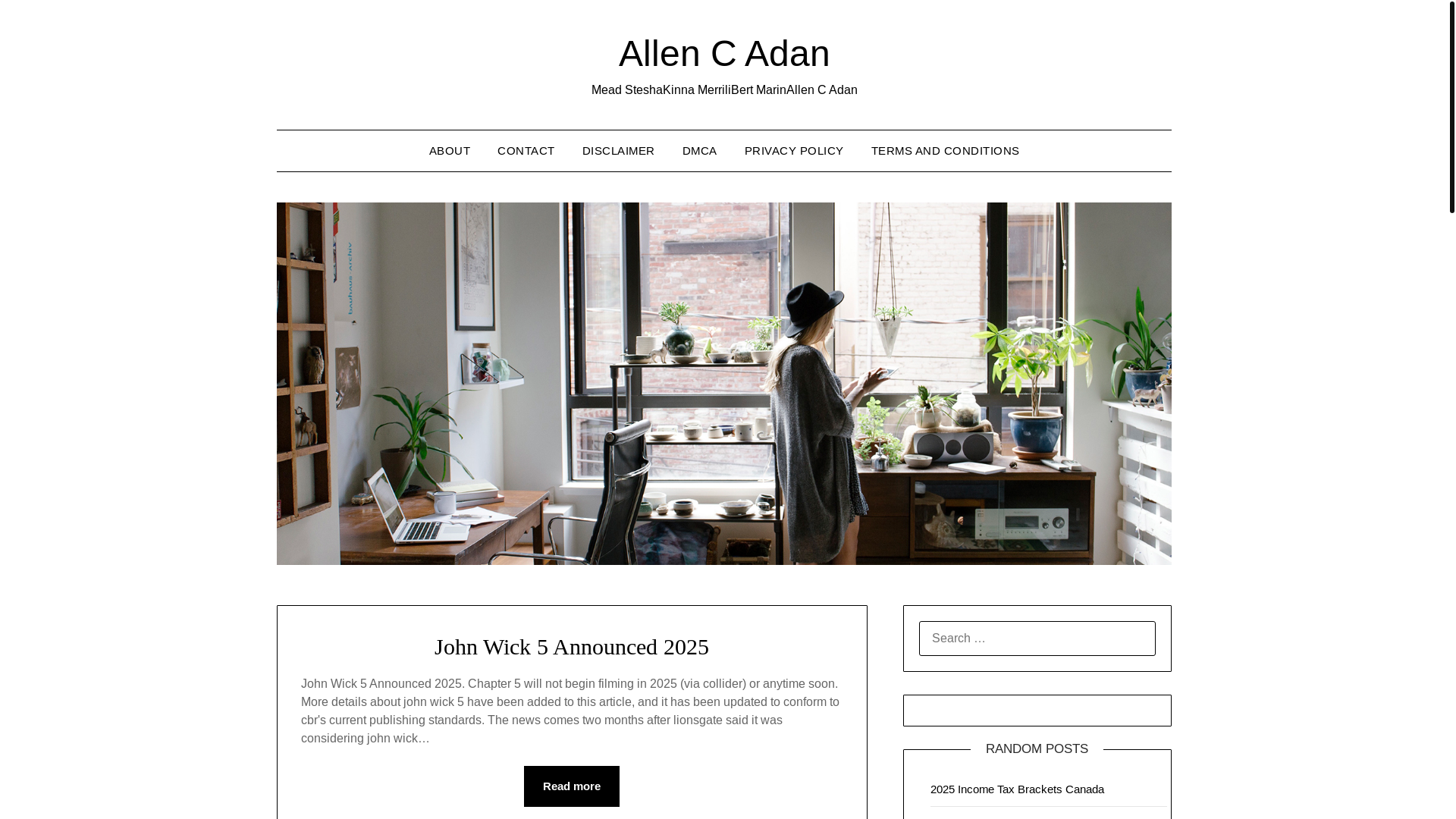 website screenshot of https://allencadanr.pages.dev/