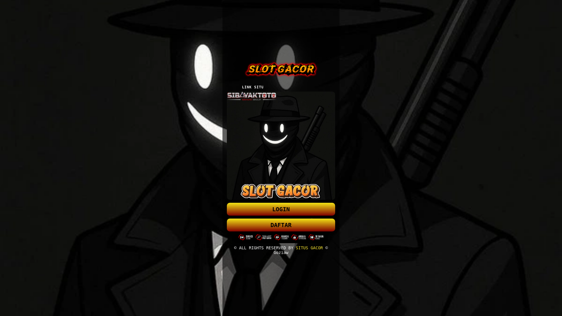 website screenshot of https://mahkotanyaking.pages.dev/