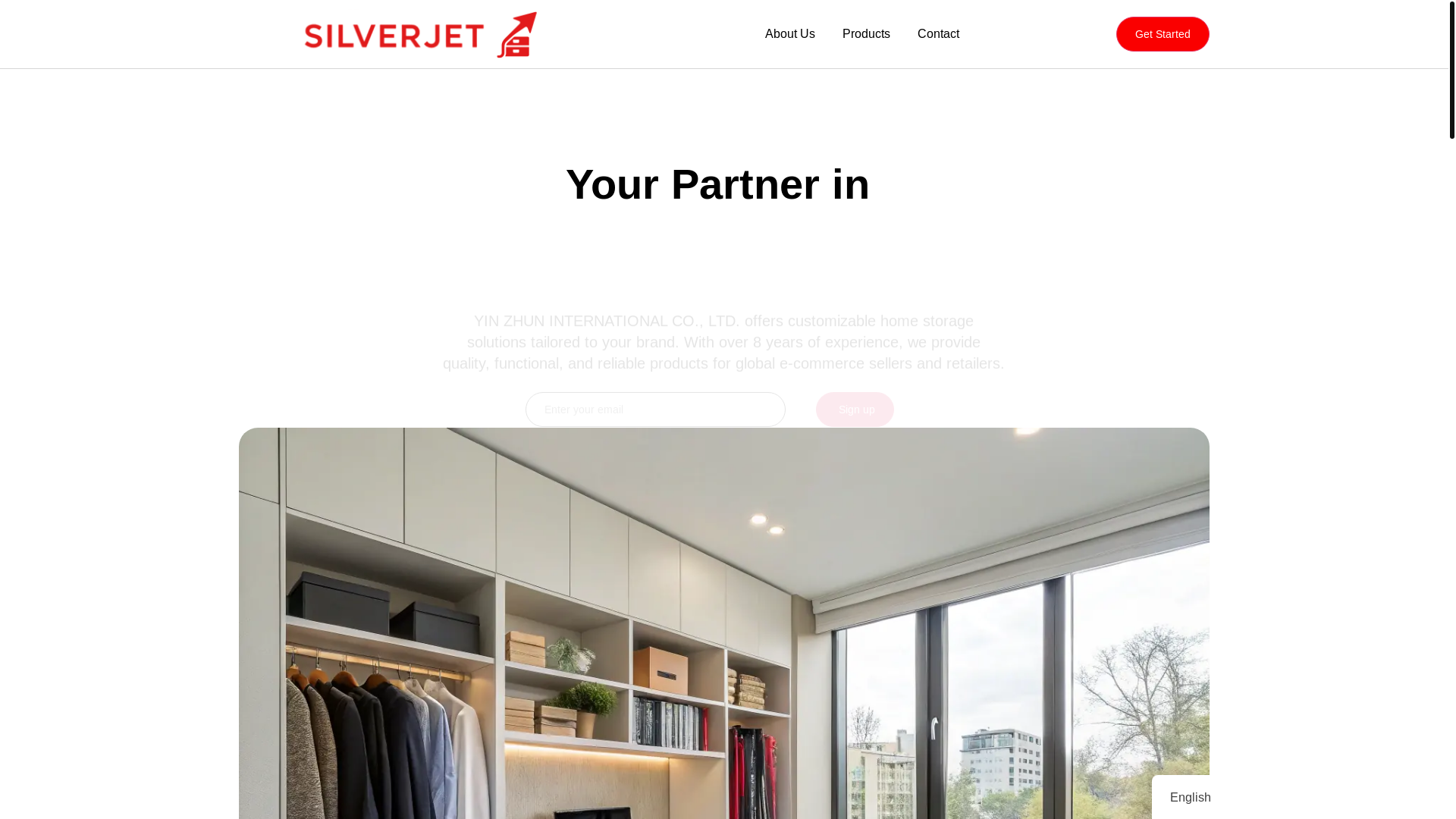 website screenshot of https://silverjet-tw.com/