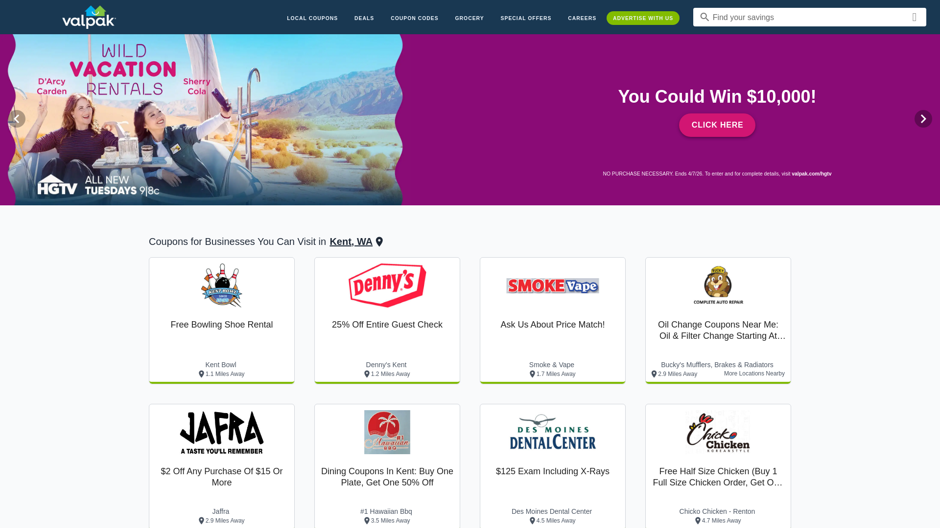 website screenshot of https://valpakintelpro.com/
