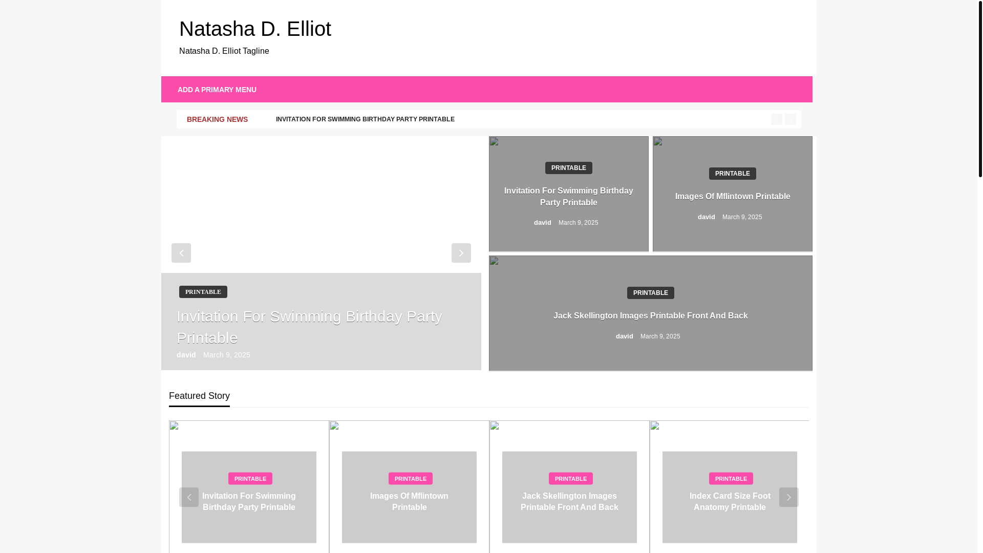 website screenshot of https://natashadelliot.pages.dev/
